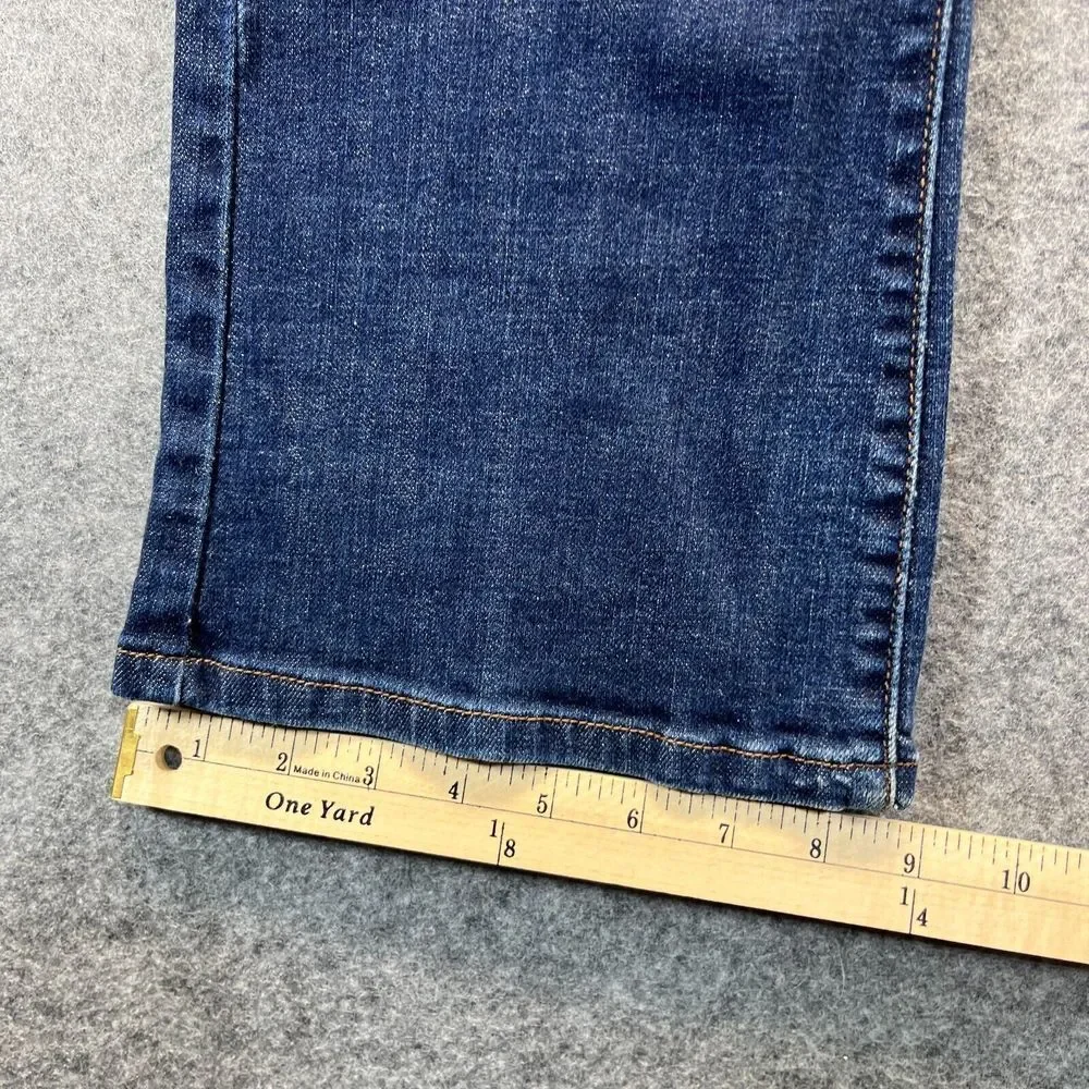 Levis Jeans‎ Women's 10 M 529 Curvy Bootcut Dark Blue Denim Pants Mid Rise